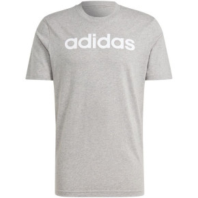 Koszulka adidas Essentials Single Jersey Linear Embroidered Logo Tee M IC9277 pánské