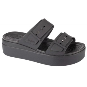 Klapki Crocs Brooklyn Low Wedge Sandal W 207431-001 dámské