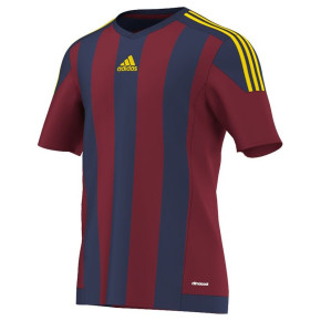 Męska koszulka piłkarska w paski 15 M S16141 - Adidas