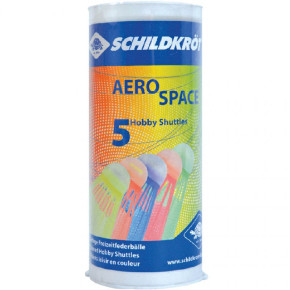 Lotki do badmintona Schildkrott Aero Space kolorowe 5 szt. 970910