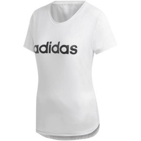 Damska koszulka treningowa D2M Logo W DU2080 - Adidas