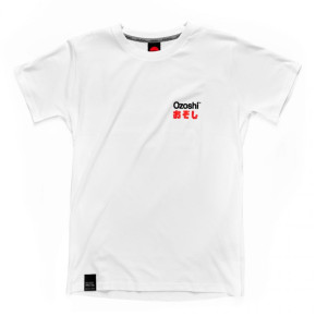 Ozoshi T-shirt męski Isao M biały Tsh O20TS005