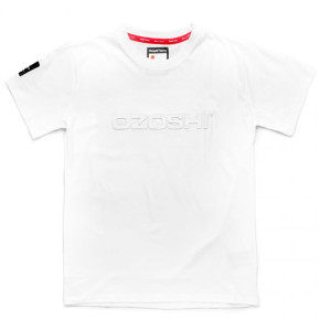 Ozoshi Naoto T-shirt męski M biały O20TSRACE004