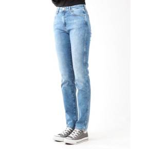 Damskie jeansy Wrangler Boyfriend Jeans Best Blue W27M9194O