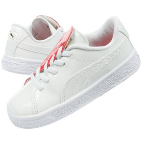 Basket Crush Patent Kids Junior Shoes 369676 01 - Puma