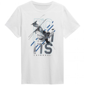 T-shirt męski M H4Z21 TSM018 10S - 4F