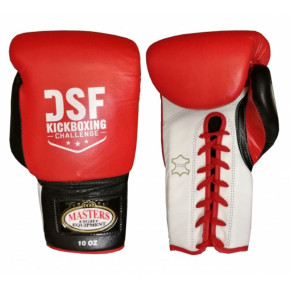 Rękawice bokserskie DSF 10 oz ze sznurowaniem 01DSF-02 - Masters