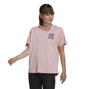 Koszulka damska Crop Tee W HB1444 - Koszulka adidas x Karlie Kloss