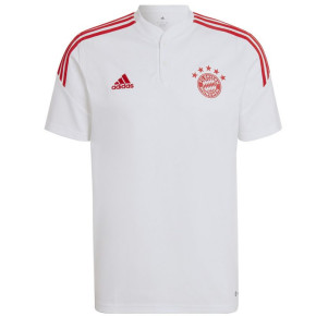 Męska koszulka treningowa FC Bayern Polo M HB0614 - Adidas