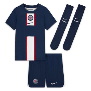 Dziecięca domowa koszulka piłkarska PSG 2022/23 DJ7897-411 - Nike