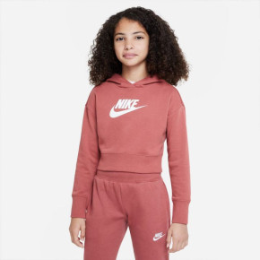 Bluza dziewczęca Sportswear Club Jr DC7210 691 - Nike