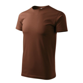 T-shirt męski Basic M MLI-12938 czekoladowy - Malfini