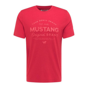 T-shirt męski Alex C Print M 1010707 7189 - Mustang