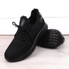 Męskie buty sportowe M 23MN02-5803 czarne - Aktualności