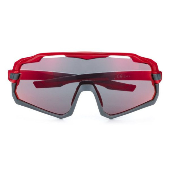 Okulary przeciwsłoneczne kolarskie Shady-u czerwone - Kilpi UNI