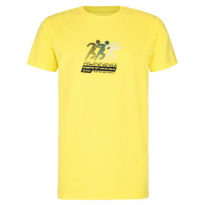 Bawełniany t-shirt chłopięcy Lami-jb żółty - Kilpi