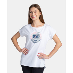 T-shirt damski NELLIM W Biały - Kilpi