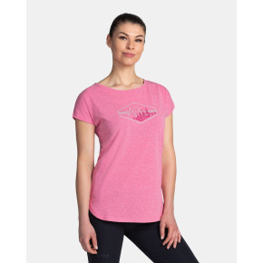 T-shirt damski NELLIM W różowy - Kilpi