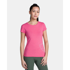 T-shirt damski LISMAIN-W różowy - Kilpi