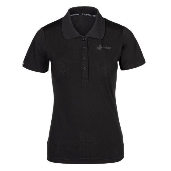 Koszulka polo damska Collar-w black - Kilpi