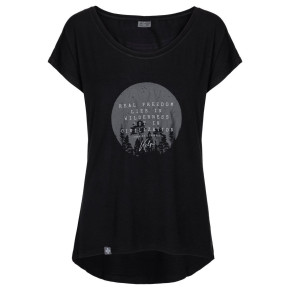 T-shirt damski ROISIN-W Black - Kilpi