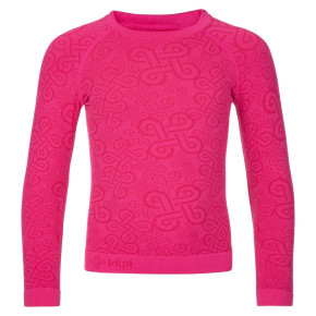 Dziewczęca koszulka termiczna CAROL-JG różowa - Kilpi
