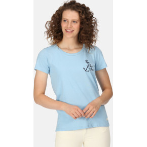 T-shirt damski Regatta RWT262-3A8 jasnoniebieski