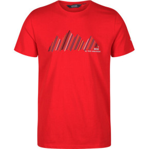 Koszulka męska Regatta RMT214 Breezed 46M czerwona