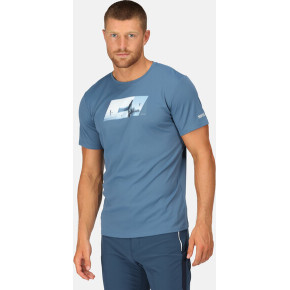 T-shirt męski Regatta RMT272-3SP szaroniebieski