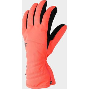 Damskie rękawice narciarskie 4F H4Z22-RED003 czerwone