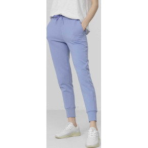 Damskie spodnie dresowe 4F H4L22-SPDD350 niebieski denim