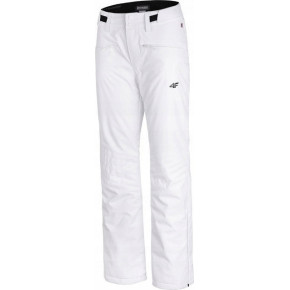 Damskie spodnie narciarskie 4F SPDN004 White