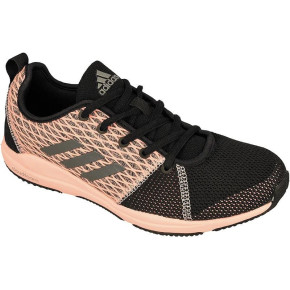 Damskie sneakersy BA8743 czarno-różowe - Adidas