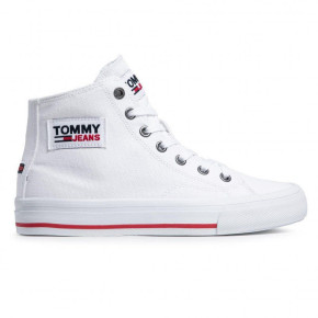 Buty Tommy Jeans Midcut Vulc M EN0EN01370-YBR dámské