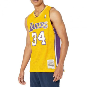 Koszulka Mitchell & Ness Los Angeles Lakers NBA Swingman Home Jersey Lakers 99 Shaquille O`Neal SMJYGS18179-LALLTGD99SON pánské