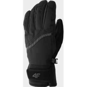 Damskie rękawice narciarskie 4F H4Z22-RED004 czarne